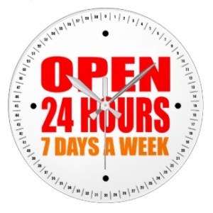 Open 24 Hours